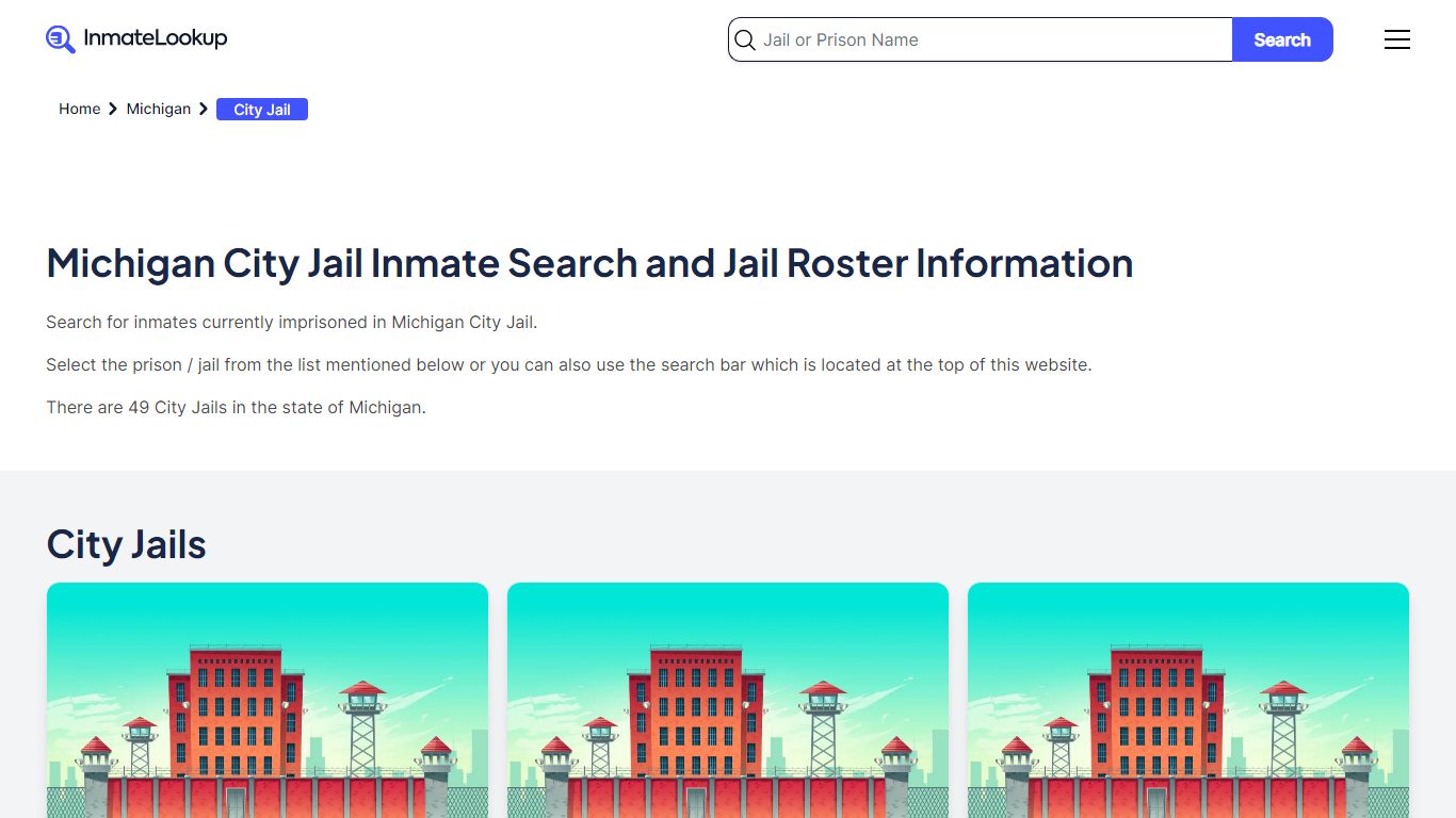 Michigan City Jail Inmate Search | Inmate Lookup